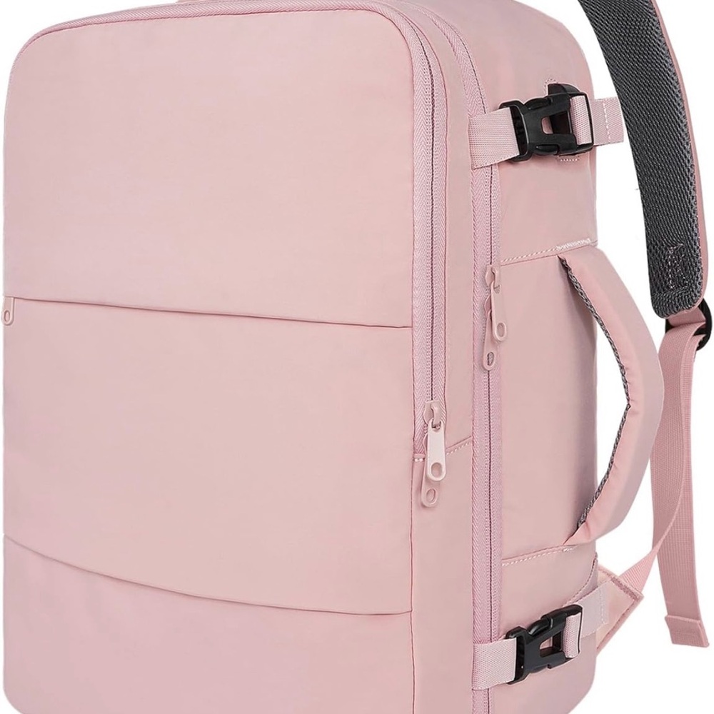 Pink Travel Backpack lightweight